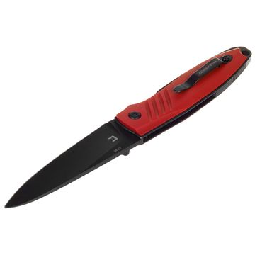 Нож складной Shot; клинок D2/BlackWash™; рукоять Red/G10; по заказу Калашников