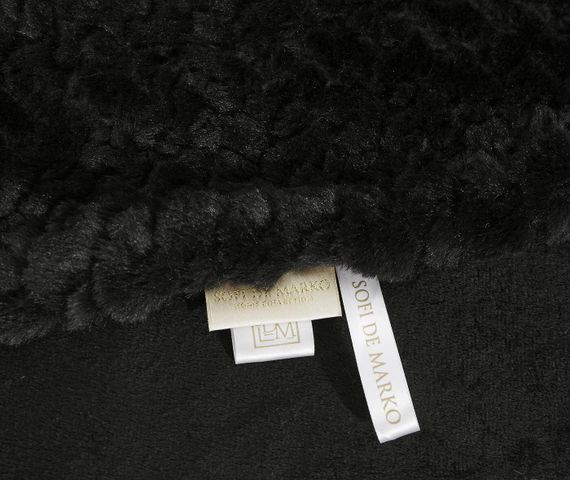 Теодор (черный) Покрывало 160х220