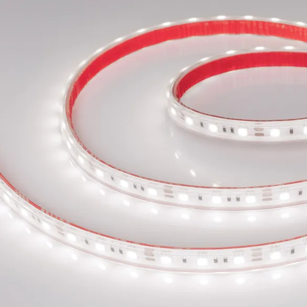 Светодиодная лента герметичная RTW-PS-B60-12mm 12V White6000 (14.4 W/m, IP67, 5060, 5m) (Arlight, 14.4 Вт/м, IP67) 022323(2)
