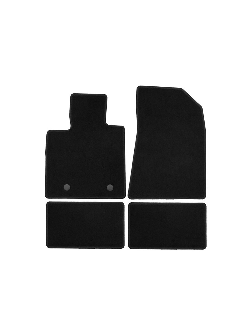 Коврики в салон для CHANGAN UNI-V 2022- седан, 4шт (текстиль) KLEVER0109200401200K