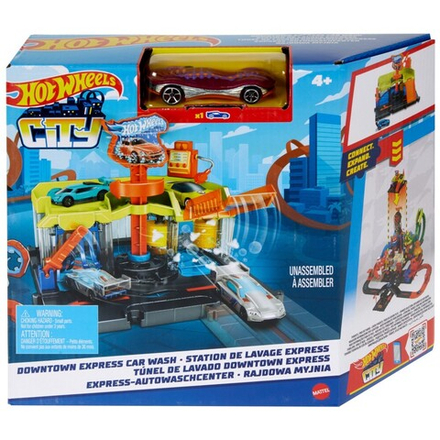 Hot Wheels Город - Ралли Набор для автомойки HDR27 / артикул   HDR24 HDR27  / GTIN 194735030118