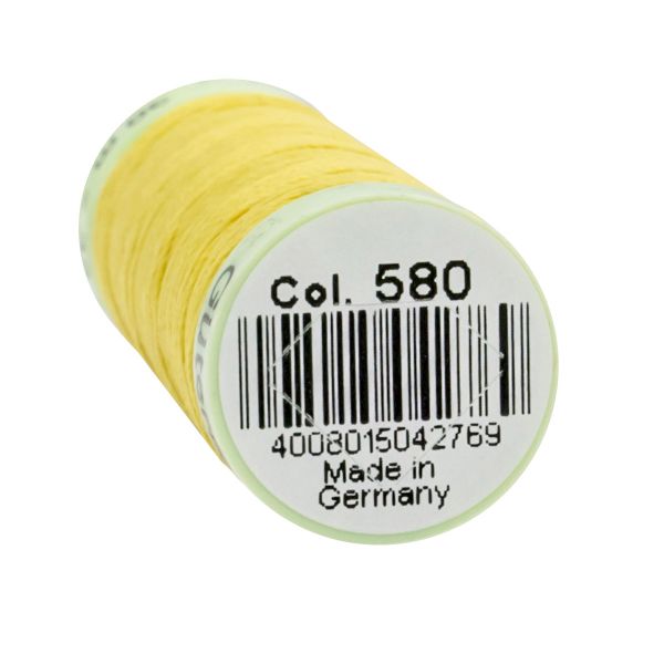 Нитки отделочные Gutermann Top Stitch 30 (30 метров), 5 кат. | 580 грушево-желтый