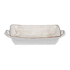 Блюдо c ручками White Fusion 2 л, 19*30 см P.L. Proff Cuisine