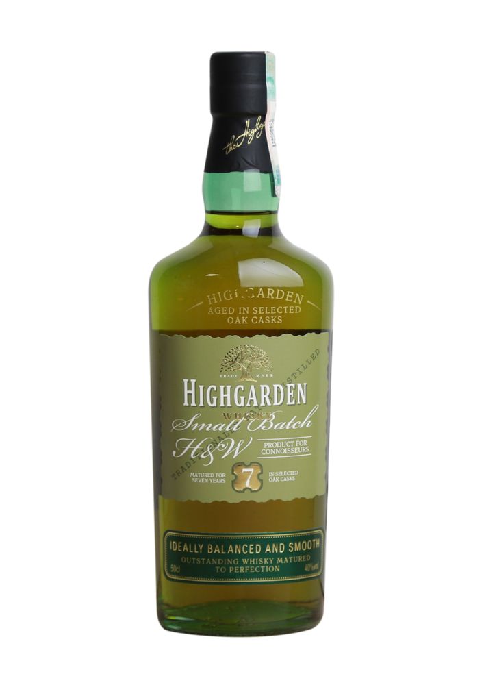 Виски The Highgarden 7 Y.O 40%