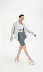 Бомбер Gaff Gang Boys Светло-Серый