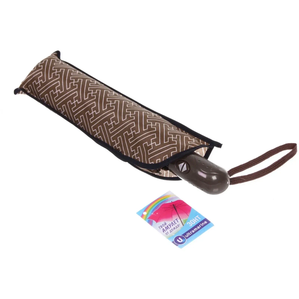 Зонт женский автомат «Ultramarine - Эрсэя», микс 6 цветов, 8 спиц, d-115см, длина в слож. виде 28см