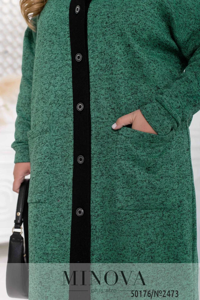 Кардиган 2473-зеленый Minova