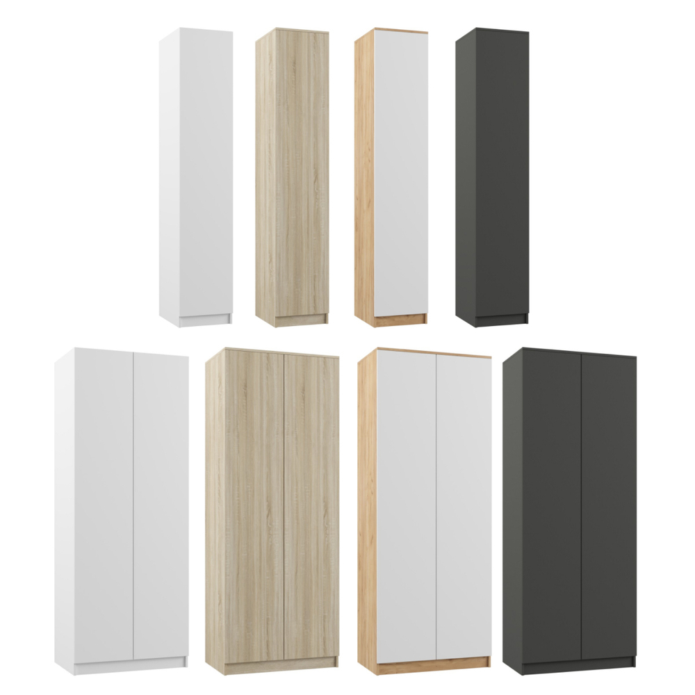 Шкаф Woodville Мадера ДМ лдсп белый