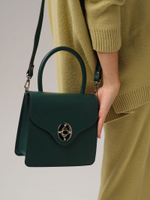 Кожаная сумка Deboro 30521 форест