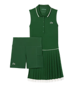 Платье Lacoste Green-White 2025 для падел