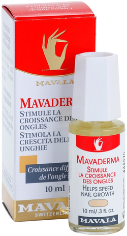 Mavala Nail Care Mavaderma - Питательное масло, способствующее росту ногтей, 10 ml