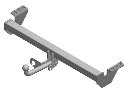 Фаркоп для SsangYong Actyon 2011-2015 Тип шара: A. Нагрузки: 1200/75 кг, SY 011
