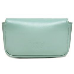 LOGO-PLAQUE MINI BAG - mint