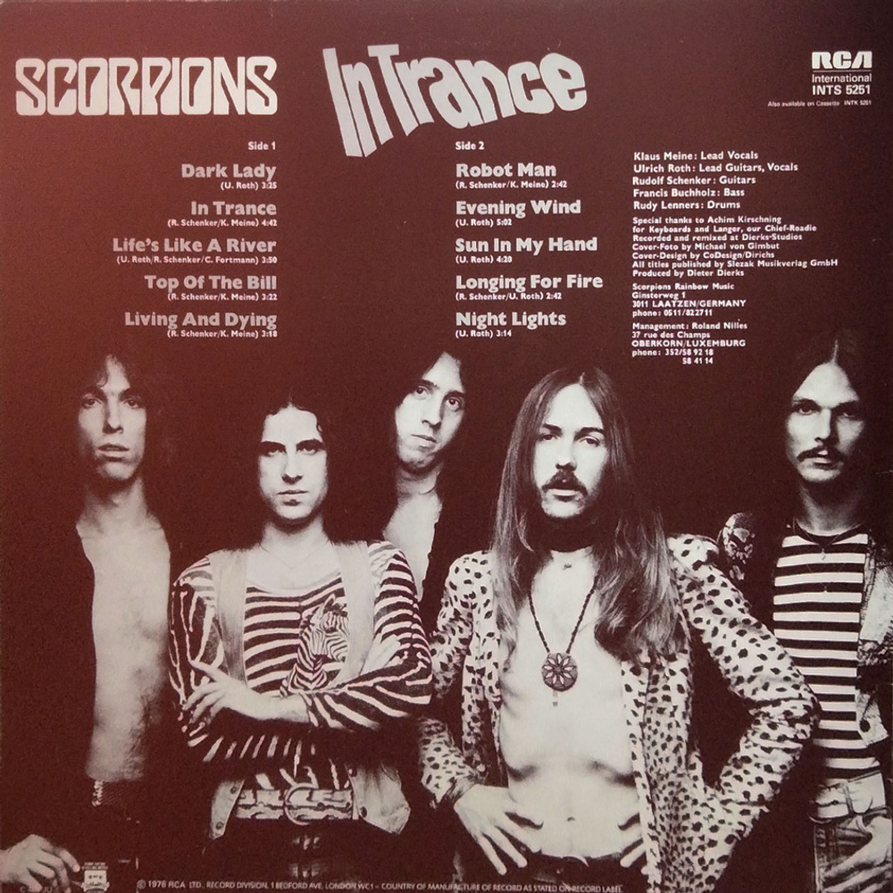 Scorpions / In Trance (LP)