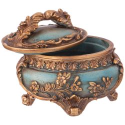 ШКАТУЛКА КОЛЛЕКЦИЯ "РОКОКО", 15*13*12,2CM