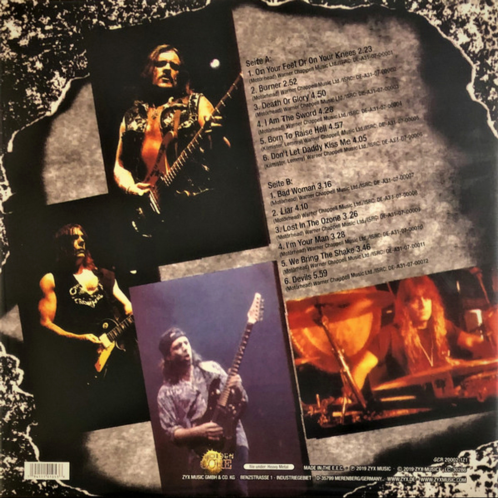 Motorhead / Bastards (Coloured Vinyl)(LP)