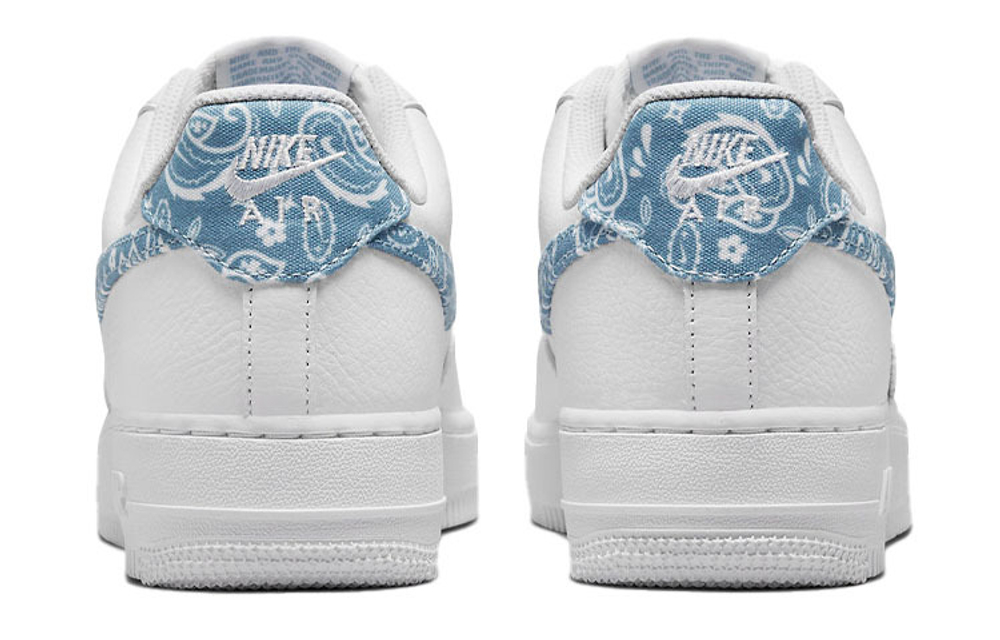 Кроссовки Nike Air Force 1 Low Essential "Paisley" (Женская размерная сетка)