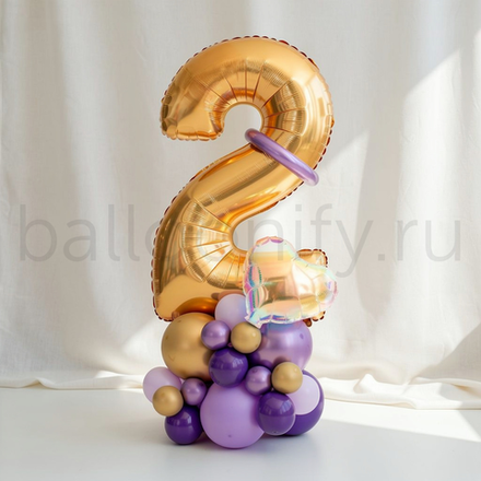 Стойка "Белль с цифрой"