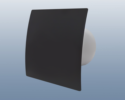 Вентилятор 100 Эвент100T карбон D100 осевой с плоской лицевой панелью title=