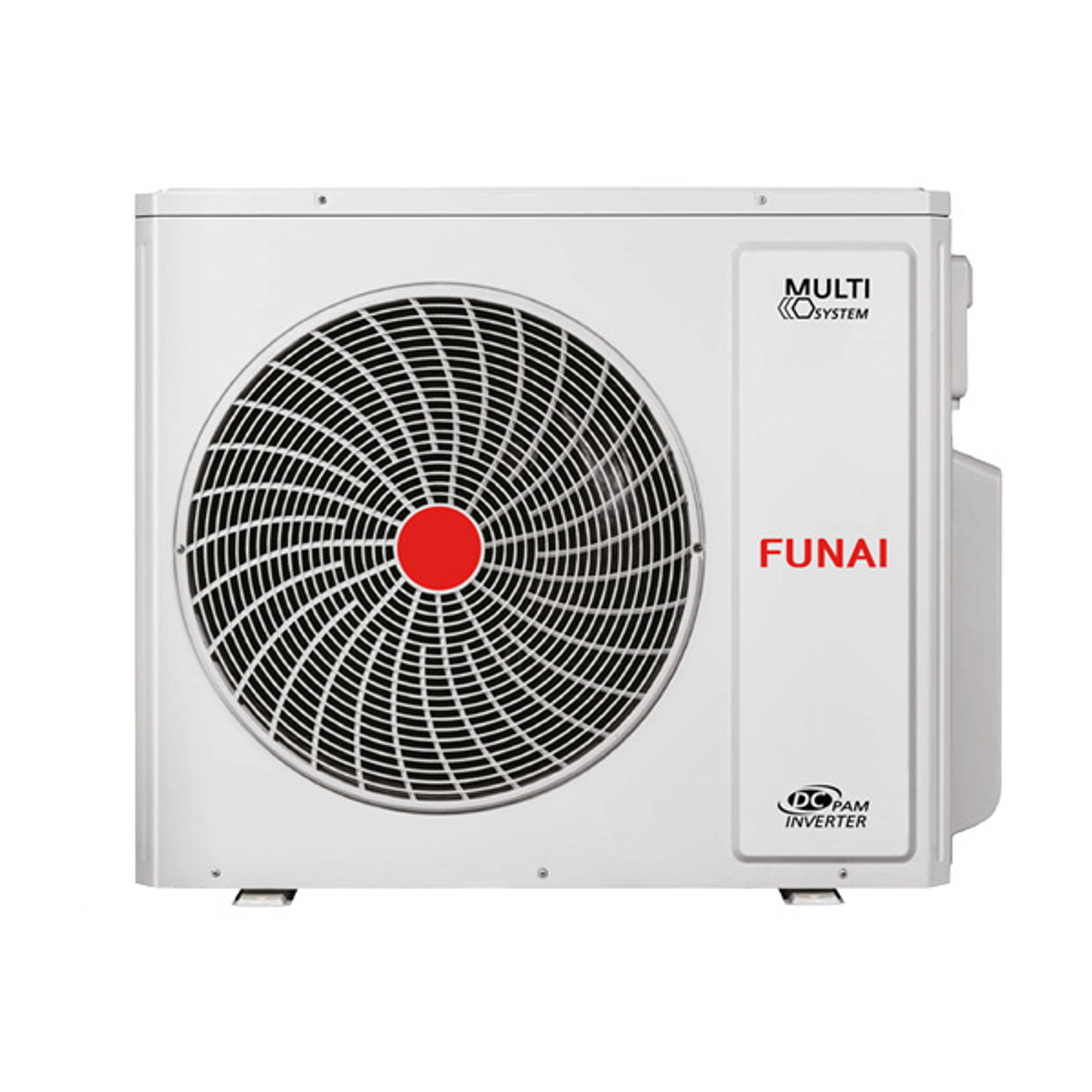 Мультисплит система на 2 комнаты Funai RAM-I-DA25HP.W01/S + RAM-I-DA30HP.W01/S / RAM-I-2KG55HP.01/U