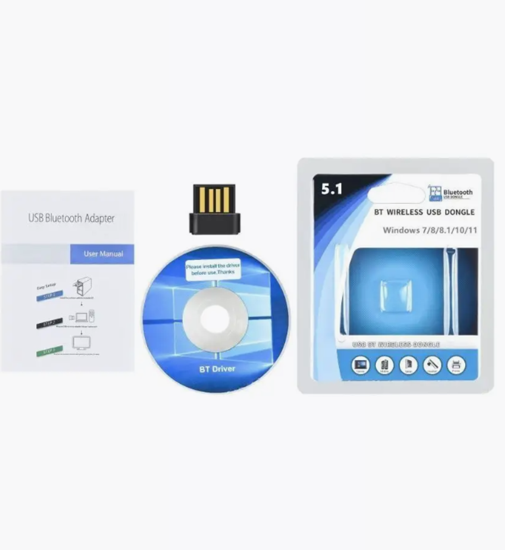 Bluetooth USB адаптер mini 5.1 B32 (грибок)