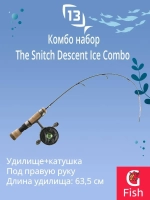 Набор для рыбалки The Snitch Descent Ice Combo 25" RH