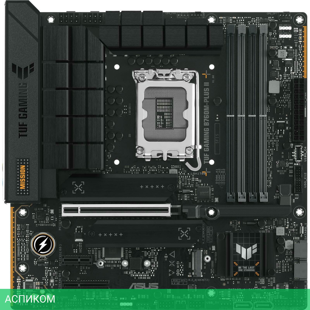 Материнская плата ASUS TUF GAMING B760M-PLUS II (90MB1HD0-M0EAY0)