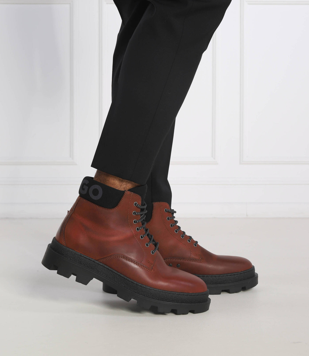 Кожаная обувь graham HUGO - коричневый(50480469)