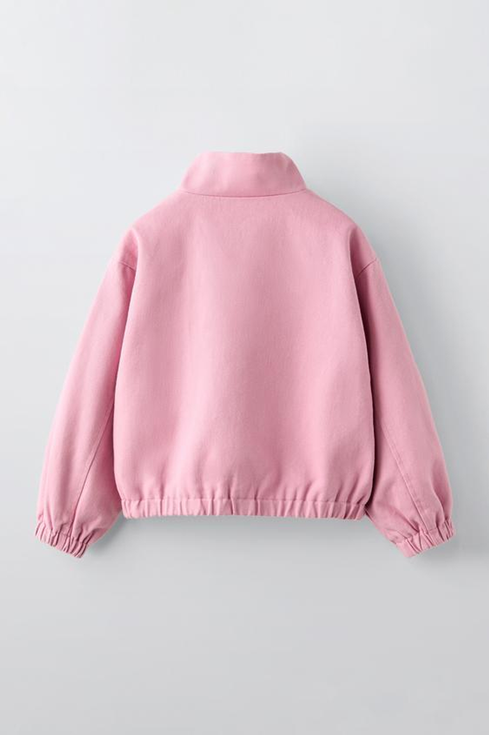 ZARA КУРТКА С ВЫШИВКОЙ, РОЗОВЫЙ