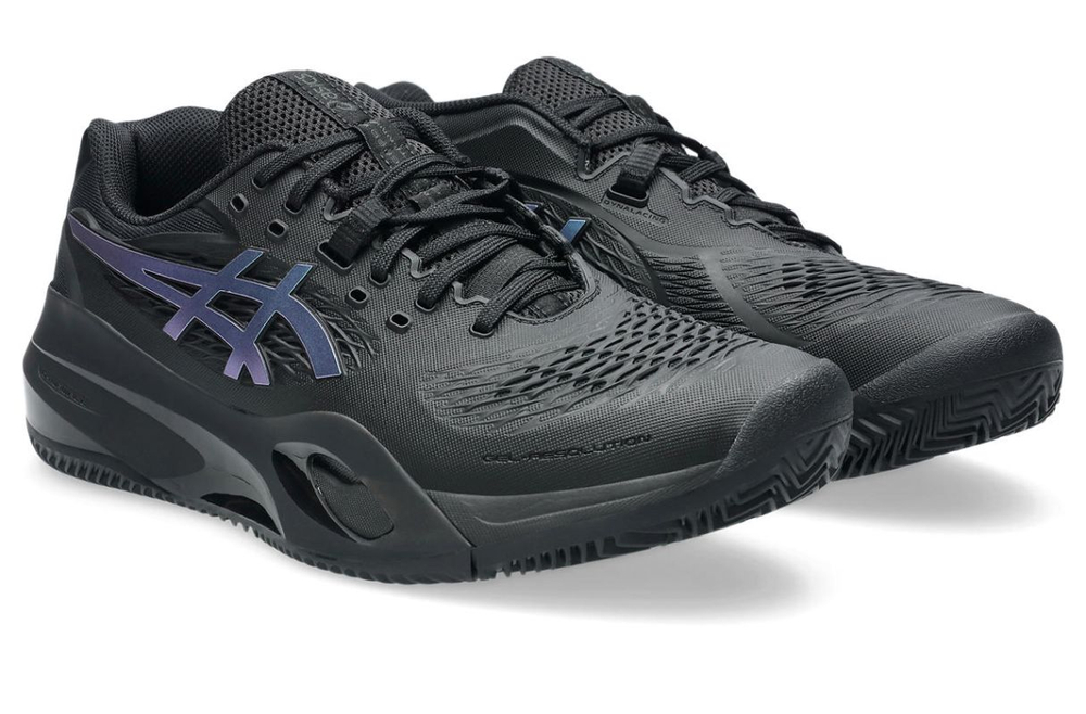 Теннисные кроссовки Asics Gel-Resolution X Clay Night Energy - black/prism blue