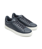 Кожаные кроссовки Emporio Armani - темно-синий(X4X598 XF662)