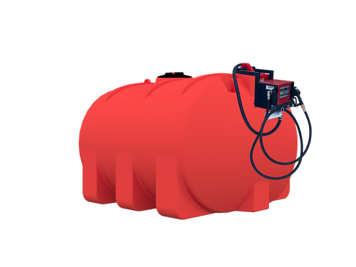 Мобильная Мини АЗС PT-G6000U 12V Политим 60 л/мин 6000 л.(2350x2190x1670см;красный) - арт.560847