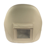 Кресло OCEAN 51 мягкое, подставка, обивка бежевый винил