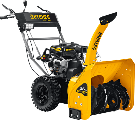 Бензиновый снегоуборщик "STEHER" GST-756E