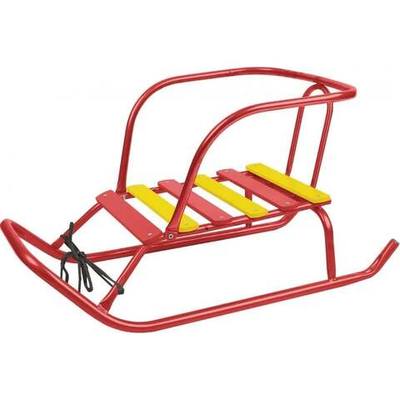 Санки детские Ника Ветерок 5 Алые