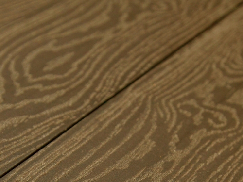 Террасная доска из МПК SW Fagus, тангенциальный распил. Цвет тик.
