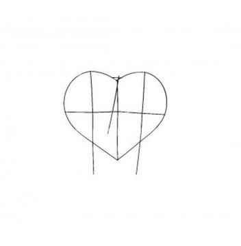 Ритуальный каркас-Сердце большое (900*880)