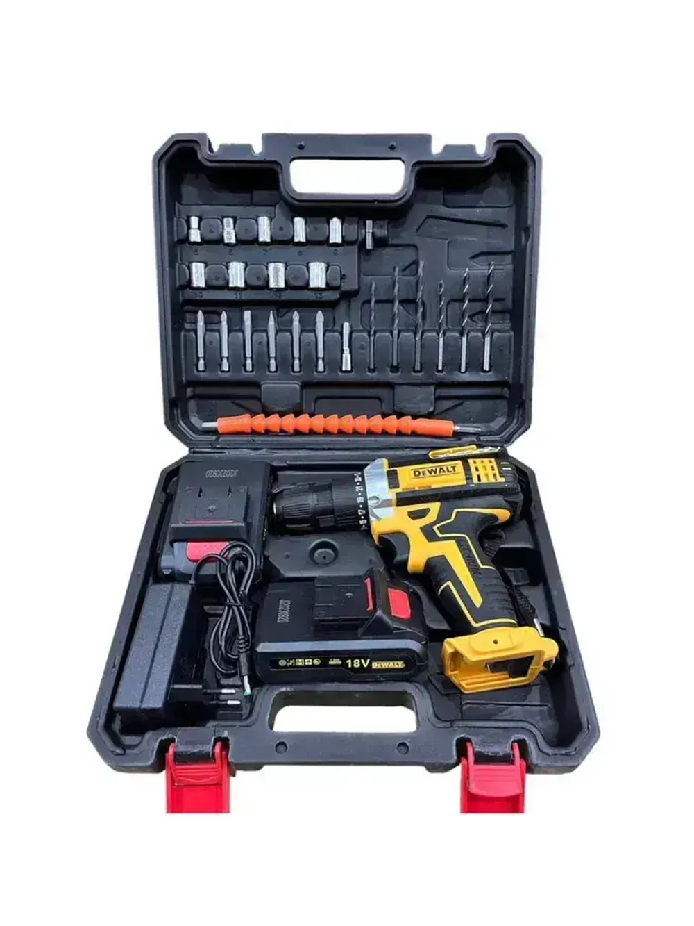 DeWalt Дрель-шуруповерт, 48 В, 50 Нм, 2 АКБ