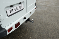 Фаркоп PT GROUP /съемный квадрат/ ГАЗ 27527/22177/221717 Соболь(паспорт и сертификат в комплекте)(без электрики) арт.GAZ-XX-991122.00