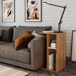 Напольная полка Ион-2 крафт/белый