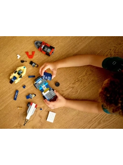 Конструктор Сити Полицейская лодка