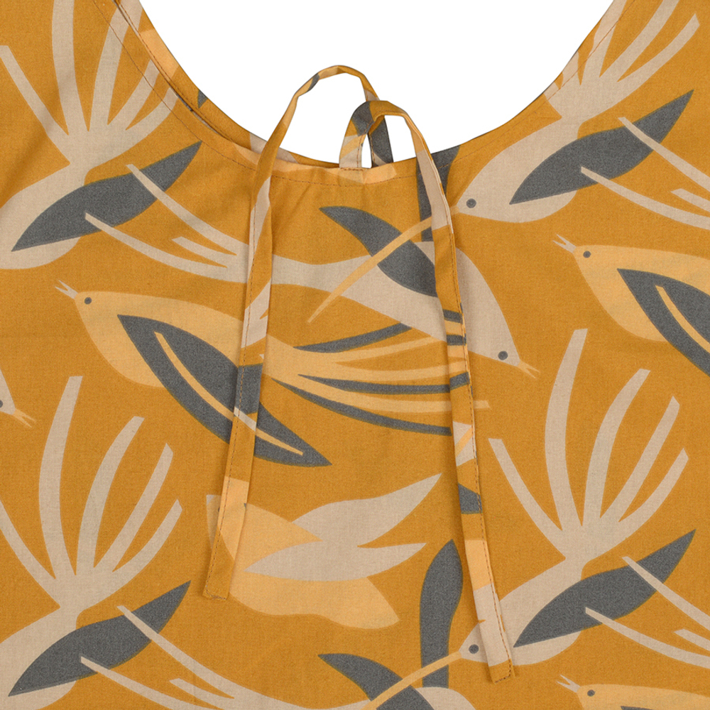 Сумка-авоська складная из хлопка с принтом birds of nile из коллекции wild