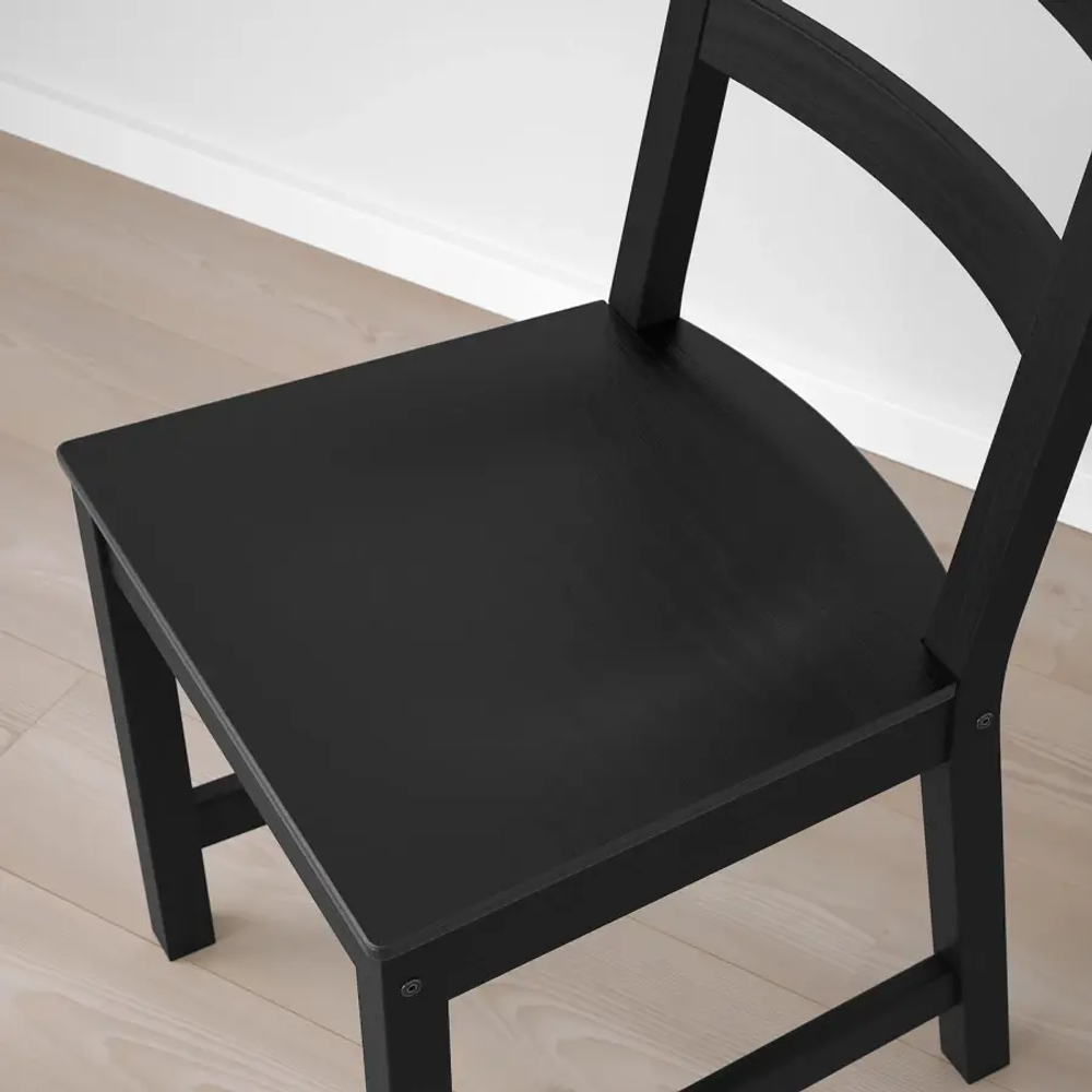 Обеденный набор - SKOGSTA/NORDVIKEN IKEA/ СКОГСТА/ НОРДВИКЕН ИКЕА, 235х100х74 см, черный