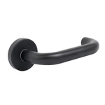 Ручка дверная Стандарт, 0203 SS (60-90) BLACK INOX, 14 872, чер, нерж сталь