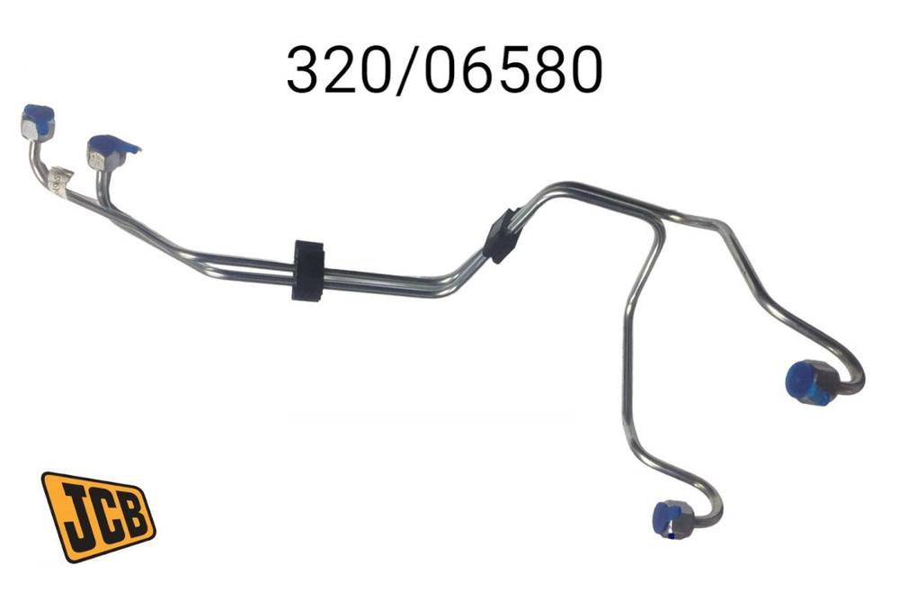 Трубка топливная к форсункам 1,2 JCB 320/06580