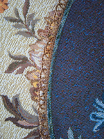 Декоративная гобеленовая салфетка Золотая чаша D 54 см