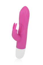 Вибратор с двигающейся головкой Roller Tip (3 режима вибрации, 3 режима движения , 18 см, розовый с белым ) (Цвет: розовый с белым)