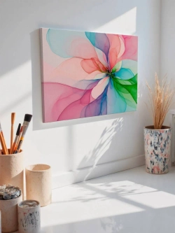 Картина на стену 40 X 50 Цветок абстракция