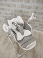 Стульчик-качели для кормления Rant Melody Mineral Silver