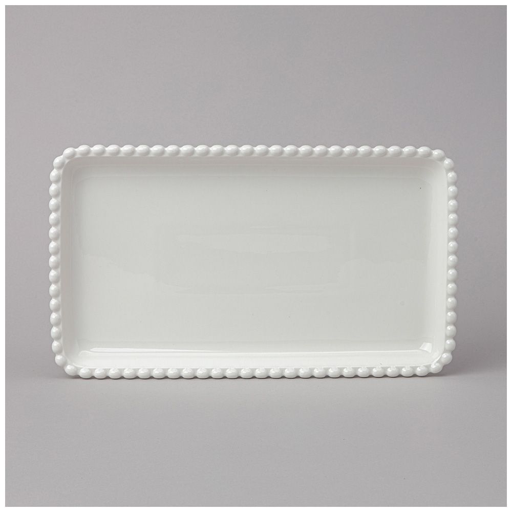 БЛЮДО LEFARD "PEARL" ПРЯМОУГ. 30*17,5*2,5 СМ (КОР=24ШТ.)